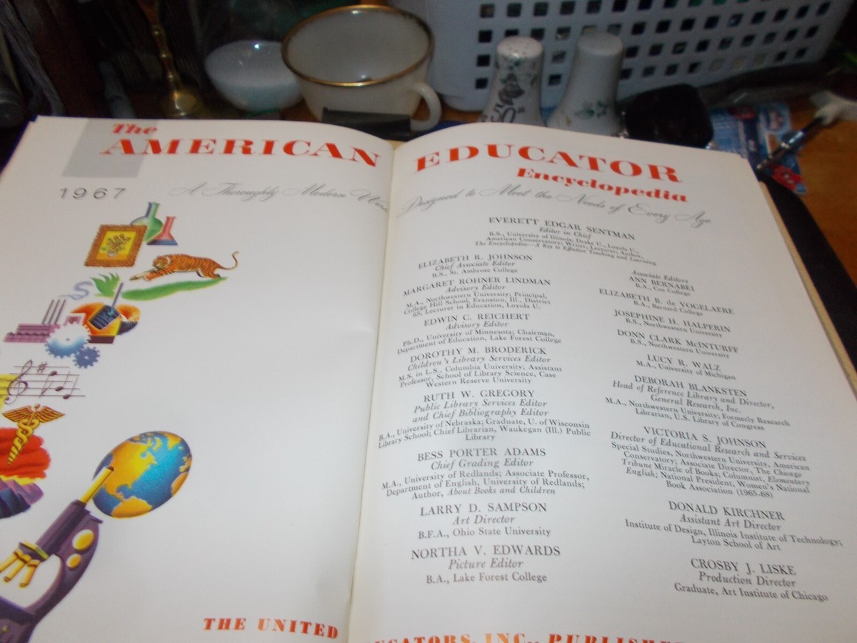 American Educator Encyclopedia Vol K-L | eBay