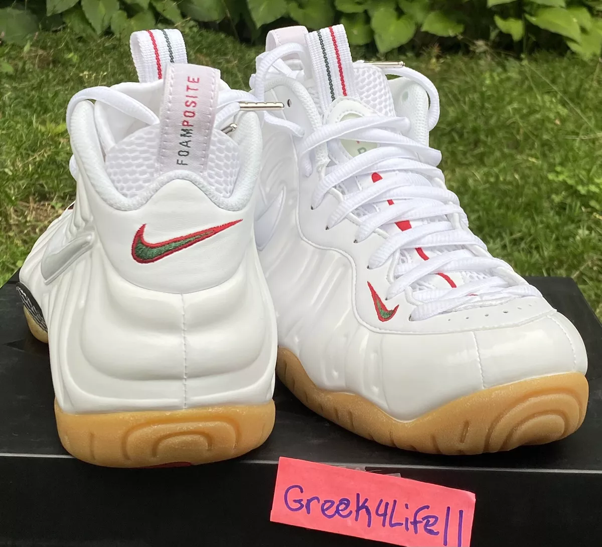Nike Air Foamposite Pro White Size 9 Men brand New
