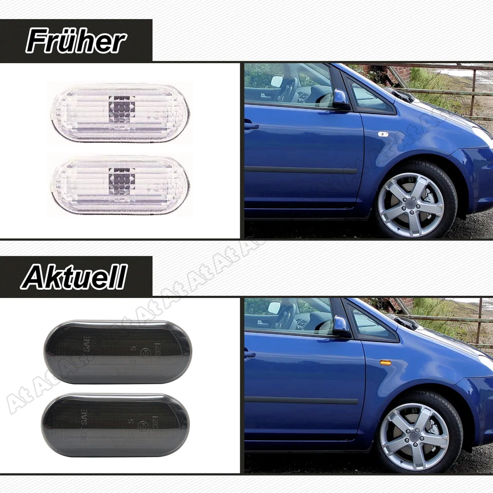 LED Seitenblinker für VW Golf 4 IV 1J Bora T5 Lupo Passat Seat Arosa Ford Blinke - Bild 4 von 4