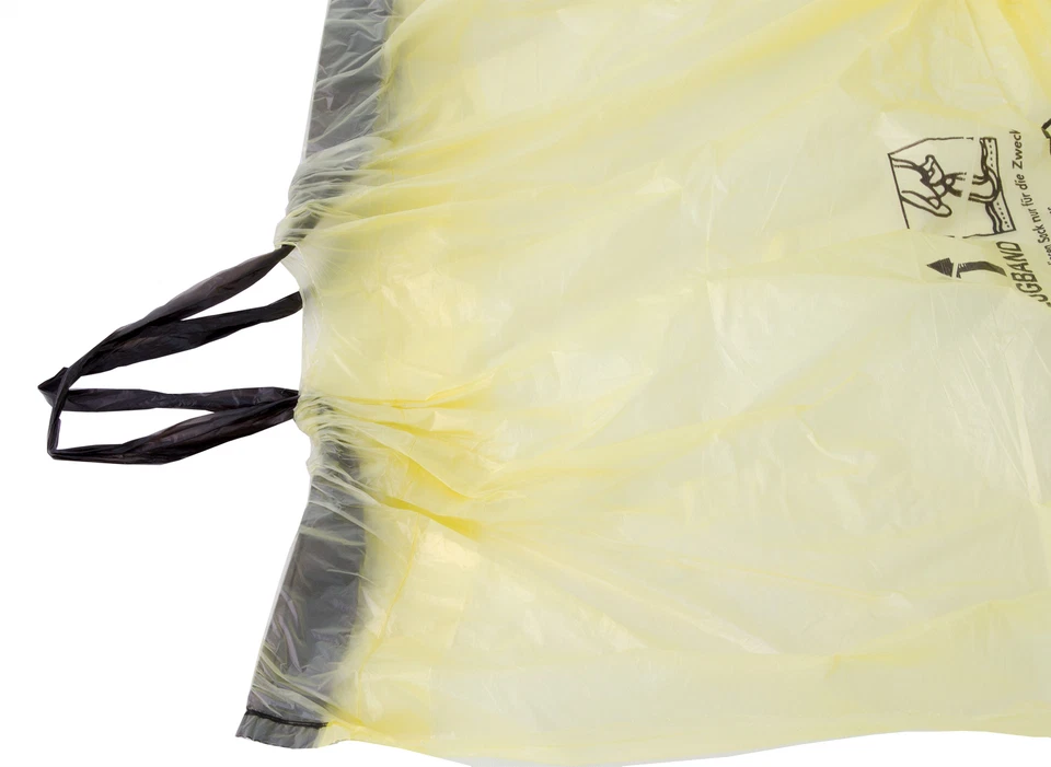 10-100 Rollen Gelbe Säcke Gelber Sack Abfallsäcke Müllbeutel Mülltüten 90L - Bild 3 von 3