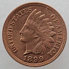 KAPPYSCOINS Gh503   1899 CH BU RED     INDIAN HEAD CENT