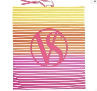 Victoria Secret Swimming Beach Mat Towel Hot Pink Yellow Orange  display picture 1