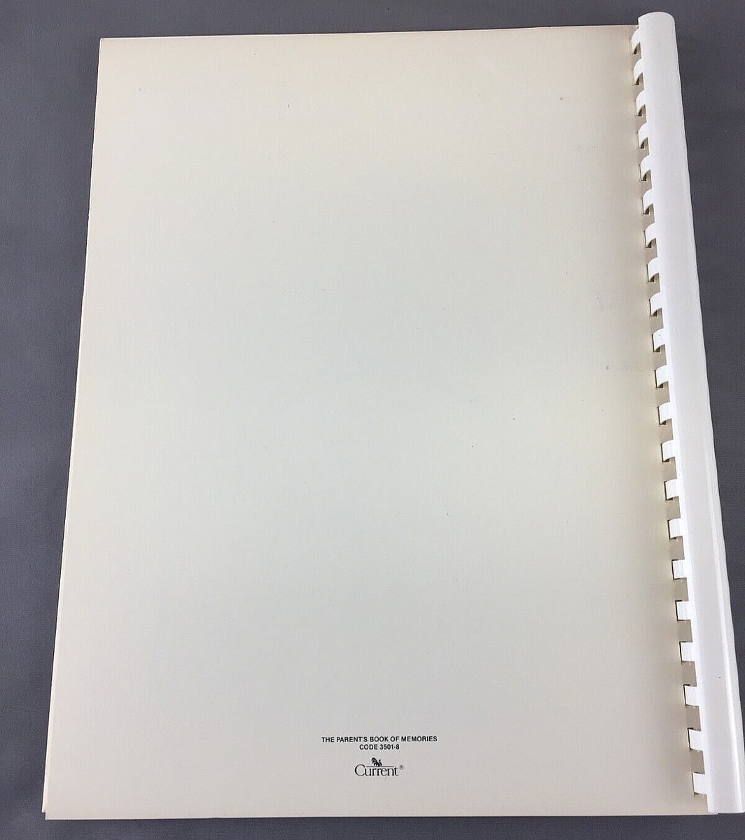 Vintage (1984) Current Inc - The Parent's Book of Memories Code