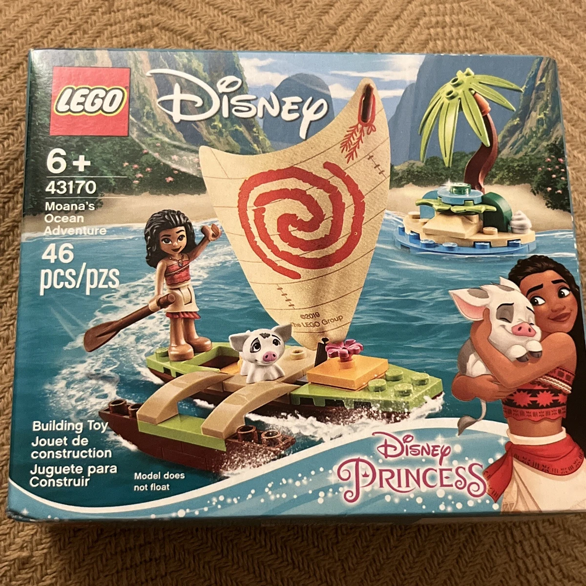 LEGO Disney Princess Moana s Ocean Adventure 43170