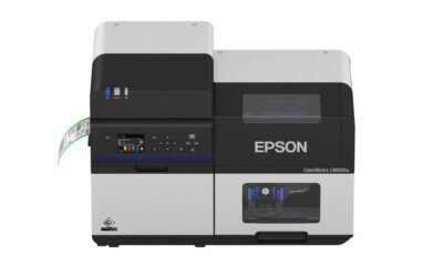 Epson ColorWorks CW-C8000 High-Speed 4  Color Inkjet Label Printer (Gloss)