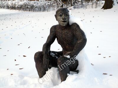 Foto 12x8 Ee-by-gum it's cold up't north West Bretton\/SE2813 Yorkshire S c2010
