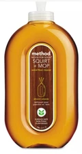 Method Squirt + Mop Wood Floor Cleaner Almond Scent 25 oz Squirt Bottle 00562