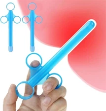 2x Lubricant Launcher Tube Lube Applicator Injector Precision Markings Reusable