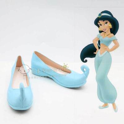 靴 DIANA x Disney Aladdin Jasmine Mules Princess Jasmine Adult Cosplay Shoes Aladdin and His Lamp Dancer