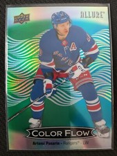 Artemi Panarin 2024-25 UD Allure Color Flow  Green-Blue Card #CLF-8