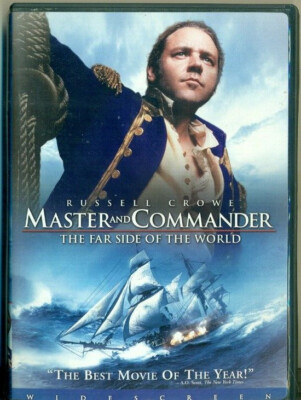 DVD - MASTER AND COMMANDER- THE FAR SIDE OF THE WORLD- RUSSELL CROWE+ BONUS DISC