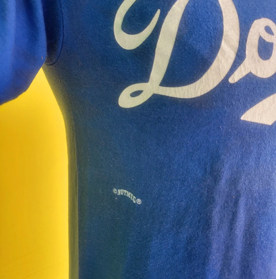 LOS ANGELES DODGERS HIDEO NOMO ВИНТАЖНАЯ ФУТБОЛКА СДЕЛАНО В США РЕДКАЯ МУСКАТНЫЙ ОРЕХ 1995(M) - Изображение 4 из 4