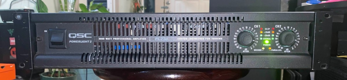 QSC PL230 Professional Amplifier | eBay