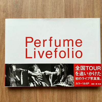 Perfume Livefolio Concert Show Photo Book Techno Pop A-chan Nocchi
