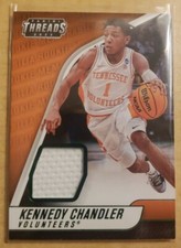 2022-23 Chronicles Draft Picks KENNEDY CHANDLER RC Threads Jersey Relic Green