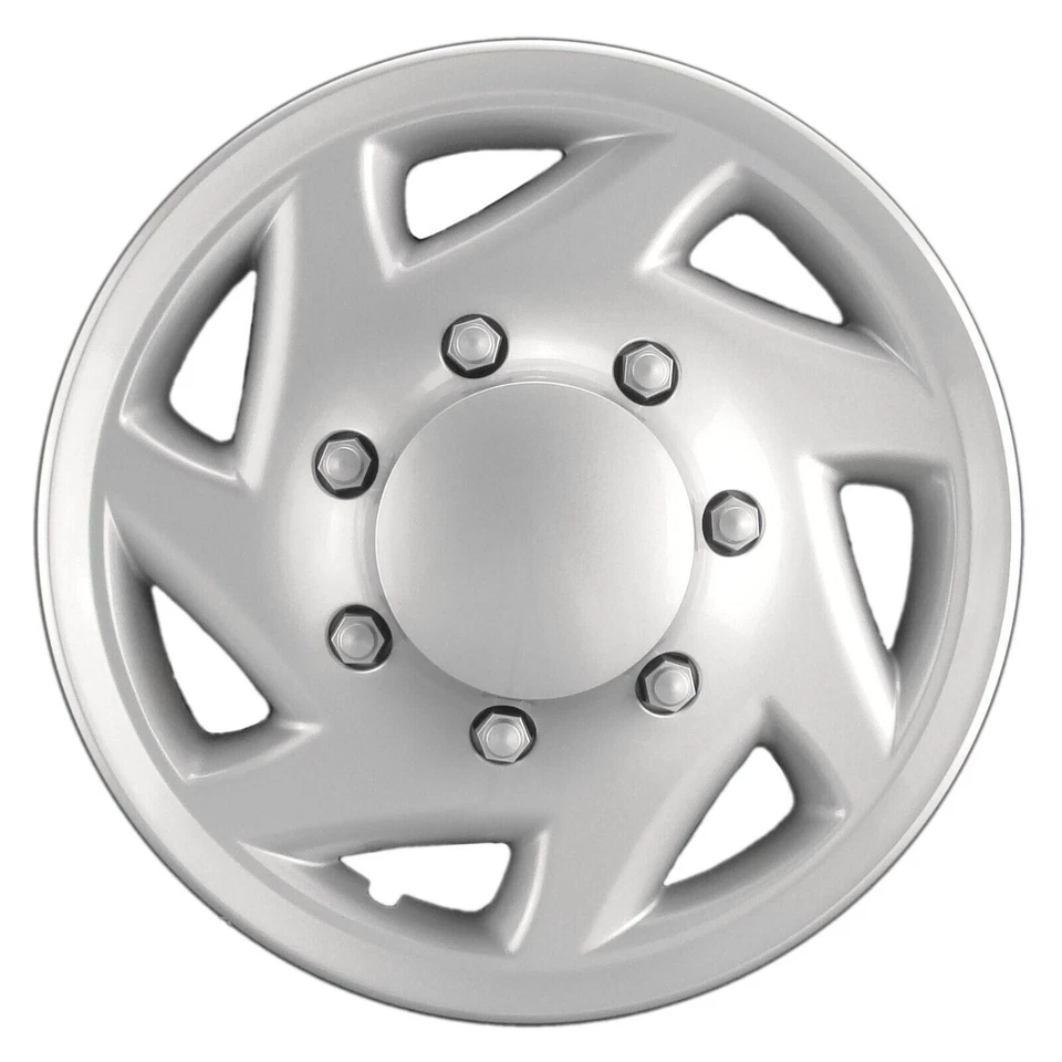4 New Covers For Ford E350 E450 Econoline Van 1997-2023 16" Full Wheel Hub Caps - Image 4 of 4
