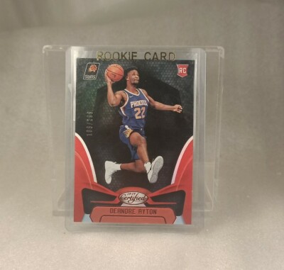 Deandre Ayton Panini Certified Rookie RC Red Prizm Holo Mint Short Print /299