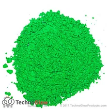 Fluorescent Powder, GREEN - UV Reactive Powder / Pigment