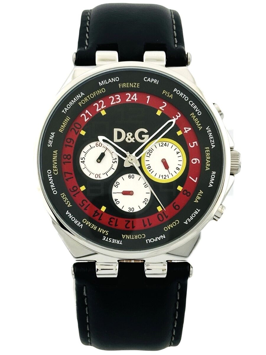 D&G Dolce & Gabbana Men's 3719770194 Unique Multi function D&G Dolce & Gabbana Men's 3719770194 Unique Multi function