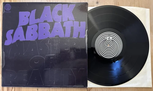 Black Sabbath Master of Reality 1971 UK 1st Press laminated embossed box VERTIGO