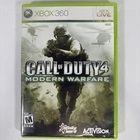Call of Duty 4 Modern Warfare (Xbox 360, 2007) CIB