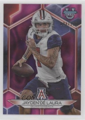 2023 Bowman U Pink Lava Refractor 94/100 Jayden De Laura #67 0t2