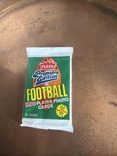 1990 Fleer Premiere Edition Football 15-Cards Pack Brand New Sealed Unopened