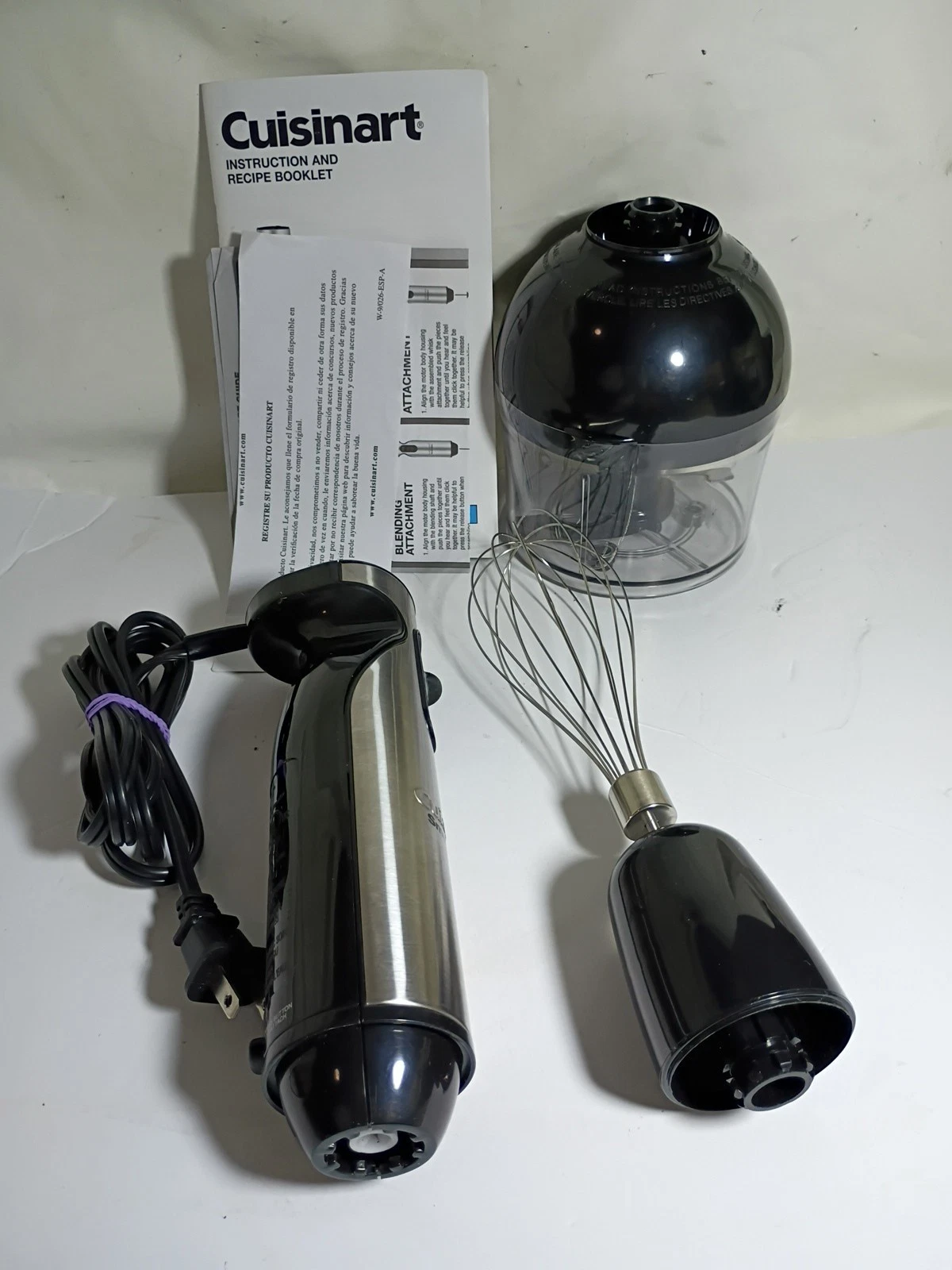 Cuisinart CSB-85 Smart Stick Hand Blender Works Missing Parts
Opens in a new window or tab