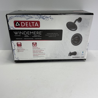 #ad Delta Windermere Handle Tub and Shower 144996C OB Open Box New *Please READ* $100.00