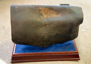 INDIAN WARS FIELD-PICKUP CARTRIDGE BOX FROM WYO'S FT. SANDERS