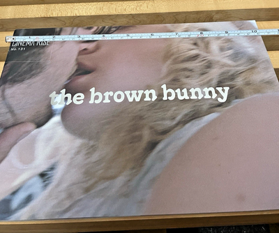 Vincent Gallo The Brown Bunny Film Japanese Pamphlet Magazine