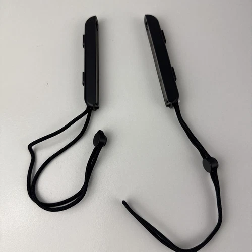 New Genuine Official Black Nintendo Switch Joy Con Controller Wrist Straps Pair