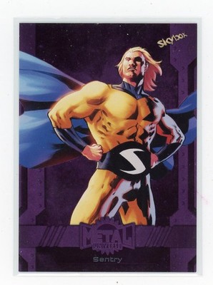 2024 Marvel Metal Universe Avengers PURPLE FX #137 Sentry  /199