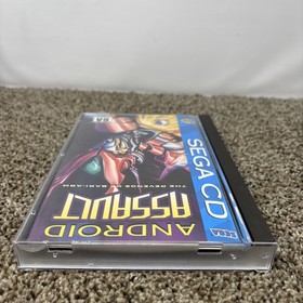 Android Assault: The Revenge of Bari-Arm (Sega CD) Complete w/ REG, SUPER Mint!