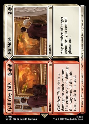 x1 Gallifrey Falls // No More R MTG Universes Beyond: Doctor Who M/NM, English