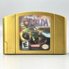 The Legend of Zelda: Majora's Mask N64 Gold Holographic Collector's Edition Rare