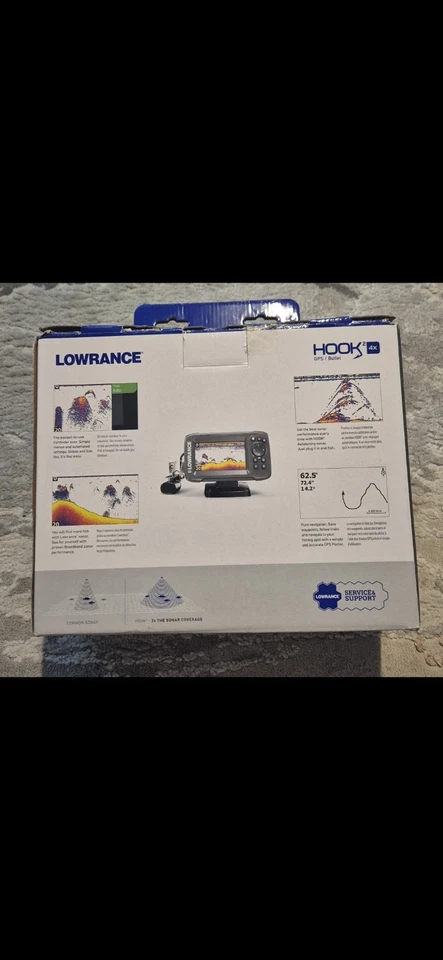 Lowrance Hook2-4x GPS Bullet Skimmer Fishfinder - Image 4 of 4