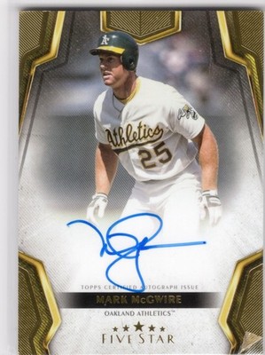 2024 Topps Five Star - Autographs Mark McGwire #FSA-MMC (AU) 
