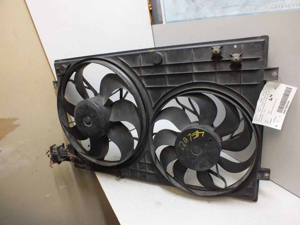 99 00 01 02 03 04 05 2004 VOLKSWAGEN JETTA 1.8T 6 VELOCIDADES RADIADOR VENTILADOR DE REFRIGERACIÓN #44 Foto 2 de 4