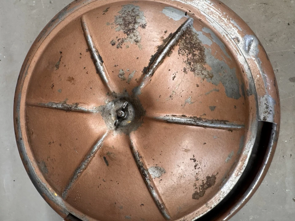 1949-1952 Ford Mercury Flathead Oil Bath Air Cleaner Custom Deluxe Shoebox Tudor - Image 3 of 4