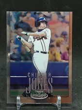 CHIPPER JONES 2002 TOPPS GOLD LABEL CLASS TWO PLATINUM #30/250 BRAVES QQ