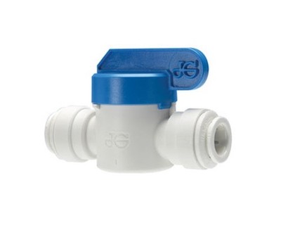 John Guest Speedfit PPSV041212W 3/8 IN x 3/8 IN Shut Off Valve