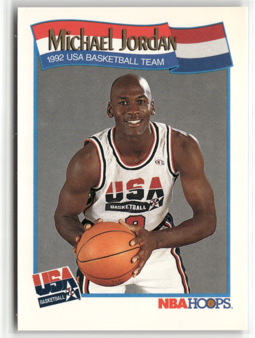 1991-92 Hoops #579 Michael Jordan ☘️325