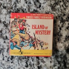 VTG Walt Disney Home Movies ISLAND OF MYSTERY Super8 and bonus extra 8mm reel