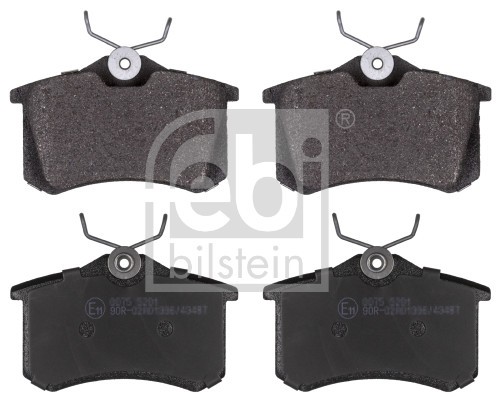Bremsbeläge Satz passend für VW HINTEN 1E0698451 JZW698451 1JD698451 JZW698451A 1J0698451 - Bild 2 von 3
