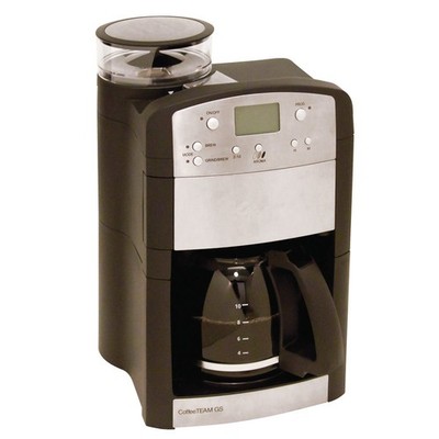 Capresso CoffeeTeam GS 10-Cup Digital Coffeemaker with Conical Burr Grinder