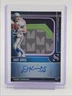 DAVE KRIEG 2025 PANINI SILHOUETTE PATCH HOLO SILVER AUTO /75 Q2215