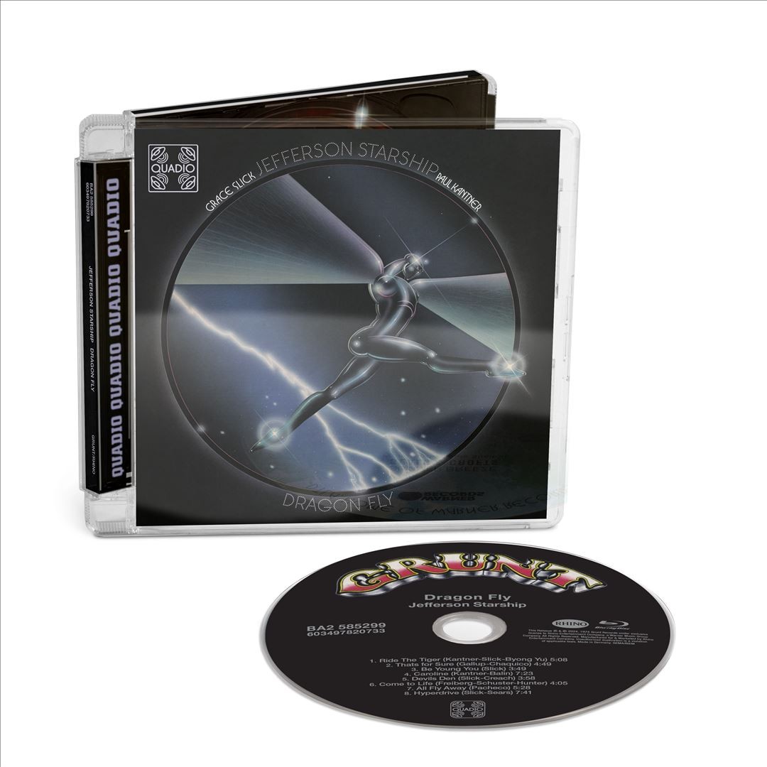 Jefferson Starship Dragon Fly Rhino QUADIO Blu-Ray Stereo QUAD