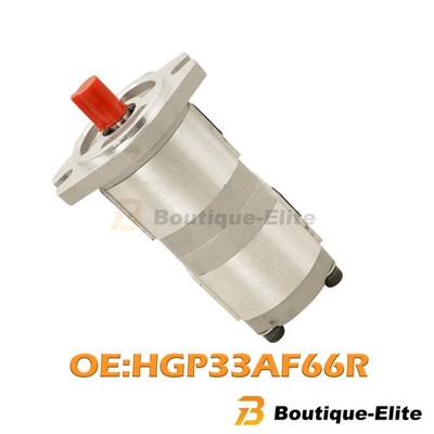 Hydraulic Tandem Double Gear Pump HGP-33A-F6/6R 15.87mmd Shaft Replacement