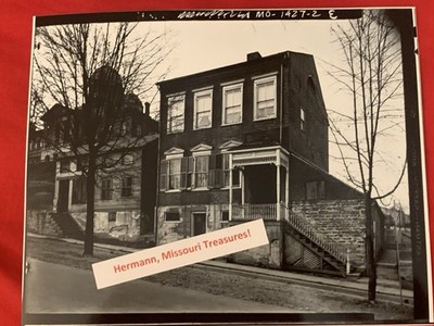 Hermann Missouri Photo Dr. August Nasse House 1930s And Hermann Courthouse 8x10!